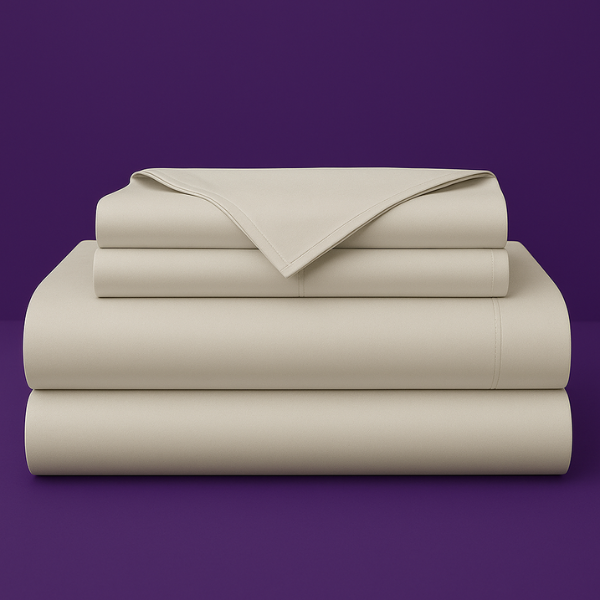 Frosty Dream: Icy Bamboo Cooling Sheets