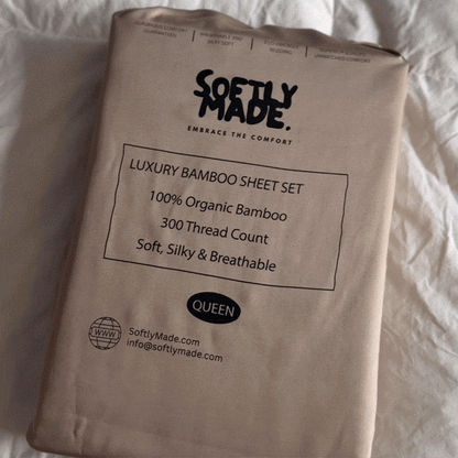 Frosty Dream: Icy Bamboo Cooling Sheets