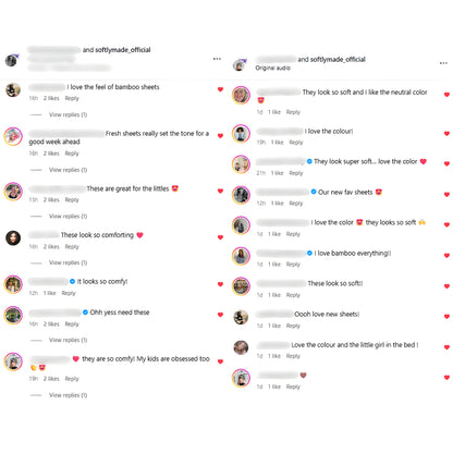 Comments section with user interactions on a product review platform