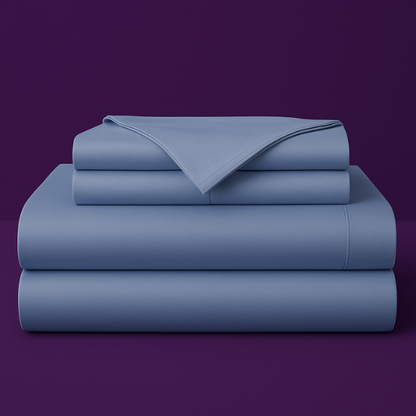Frosty Dream: Icy Bamboo Cooling Sheets